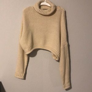 Fashion Nova Cropped Knit Sweater